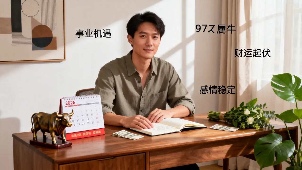 97属牛男2026运势怎么样,97属牛男2026全年运势如何? 97属牛男2026运势怎么样,97属牛男2026全年运势如何?
