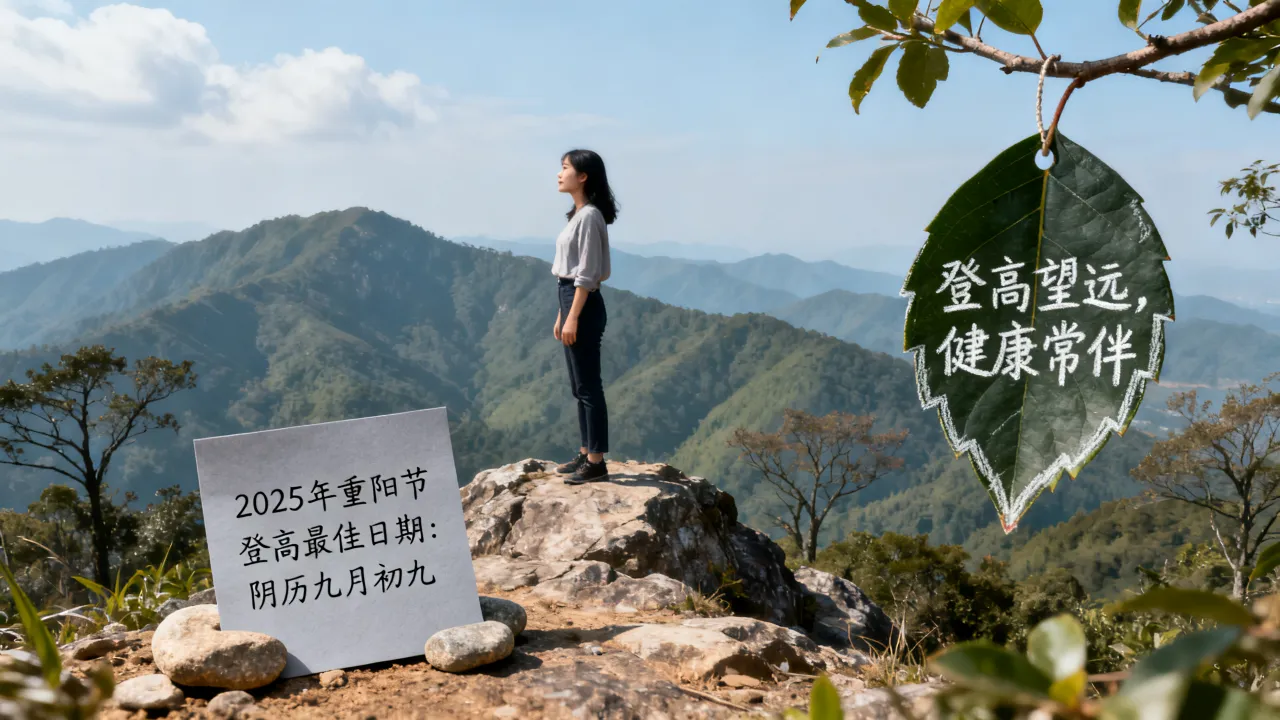 阴历几号可以登高,2025年重阳节登高最佳日期是哪天? 阴历几号可以登高,2025年重阳节登高最佳日期是哪天?