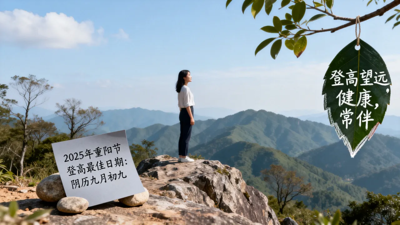 阴历几号可以登高,2025年重阳节登高最佳日期是哪天? 阴历几号可以登高,2025年重阳节登高最佳日期是哪天?