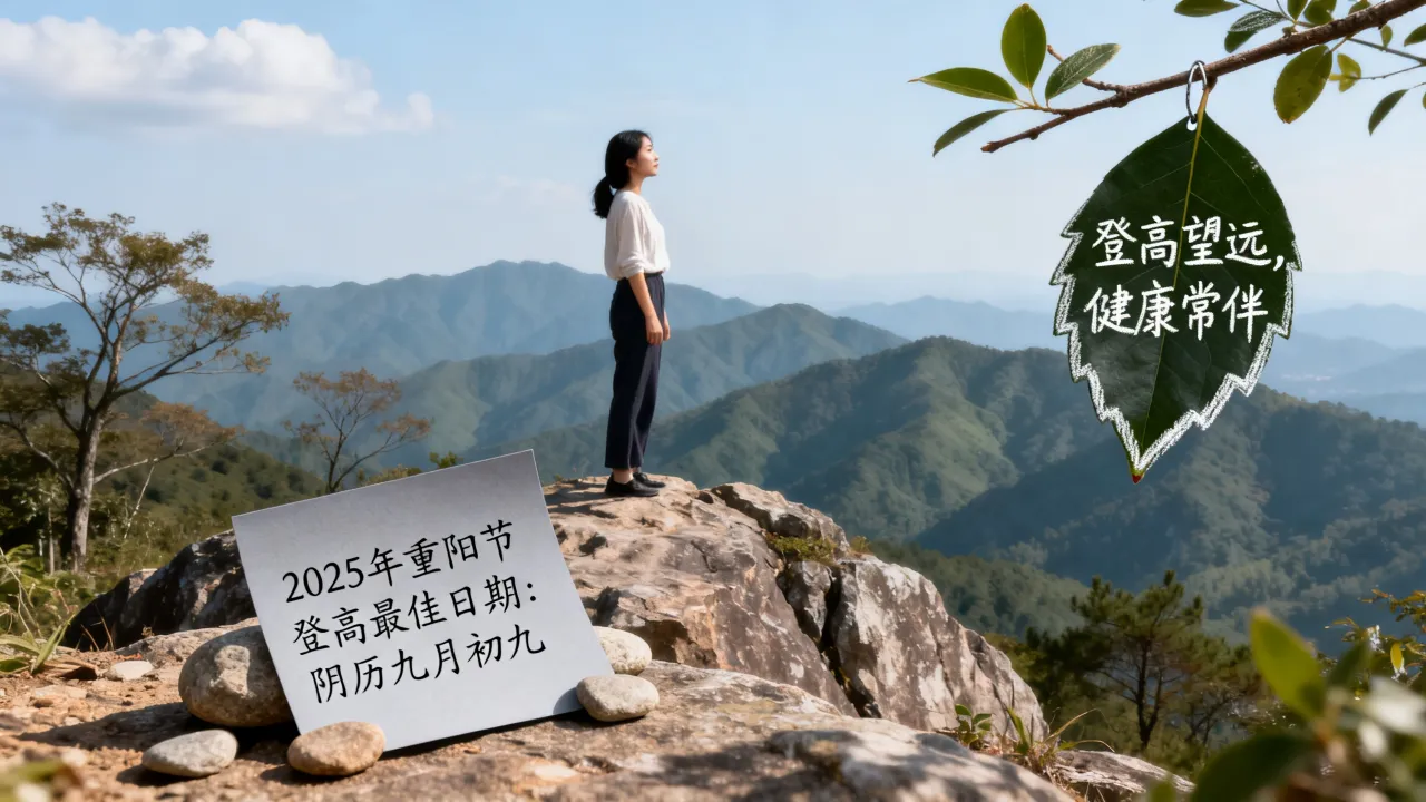 阴历几号可以登高,2025年重阳节登高最佳日期是哪天? 阴历几号可以登高,2025年重阳节登高最佳日期是哪天?