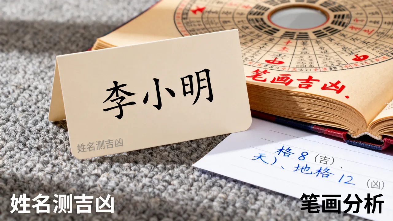 名字怎么看出吉凶详解？姓名测吉凶查询怎么看最准