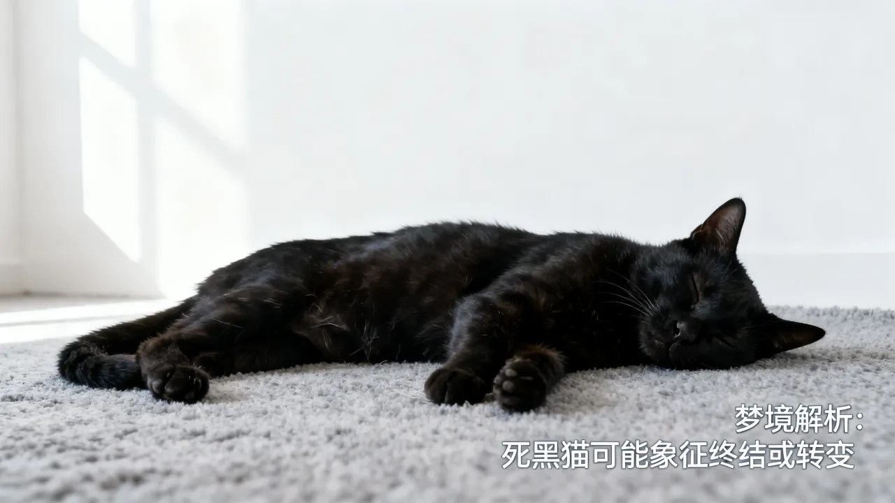 梦到了死黑猫是什么意思?梦见死黑猫是凶兆吗 梦到了死黑猫是什么意思?梦见死黑猫是凶兆吗