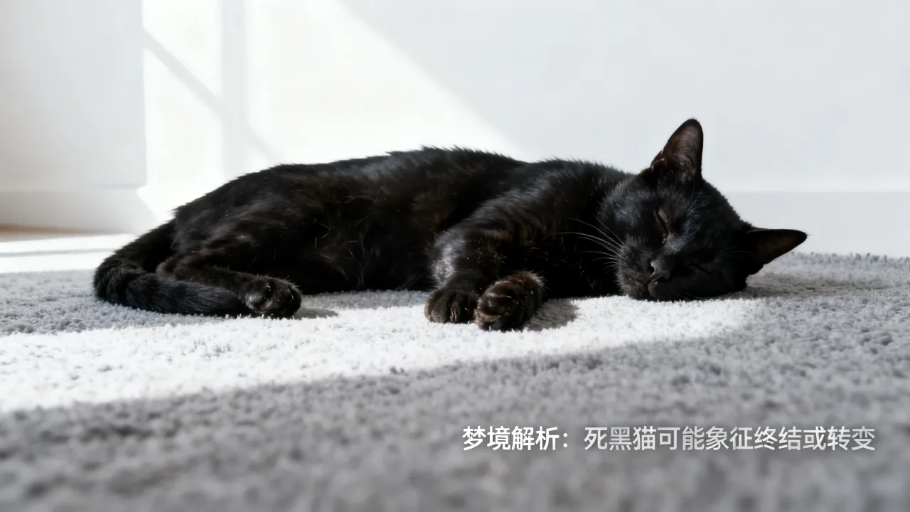 梦到了死黑猫是什么意思?梦见死黑猫是凶兆吗 梦到了死黑猫是什么意思?梦见死黑猫是凶兆吗