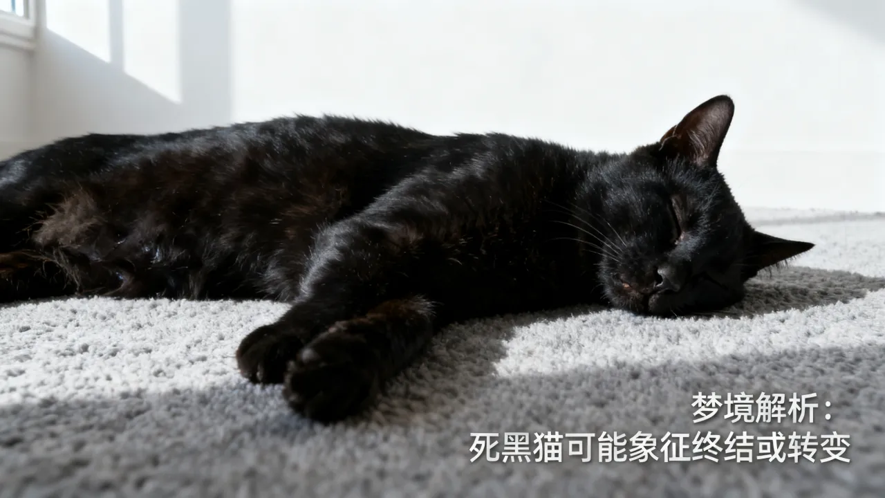 梦到了死黑猫是什么意思?梦见死黑猫是凶兆吗 梦到了死黑猫是什么意思?梦见死黑猫是凶兆吗