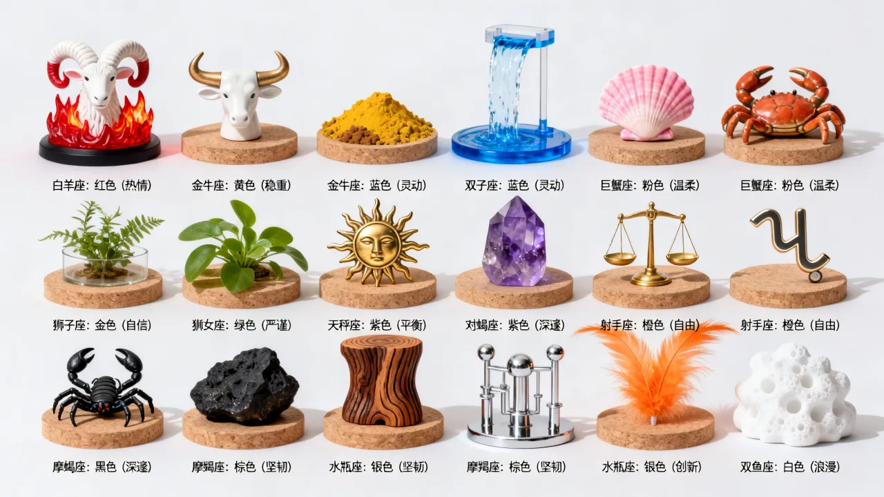 十二星座性格颜色分别代表什么含义,怎么测才准确? 十二星座性格颜色分别代表什么含义,怎么测才准确?