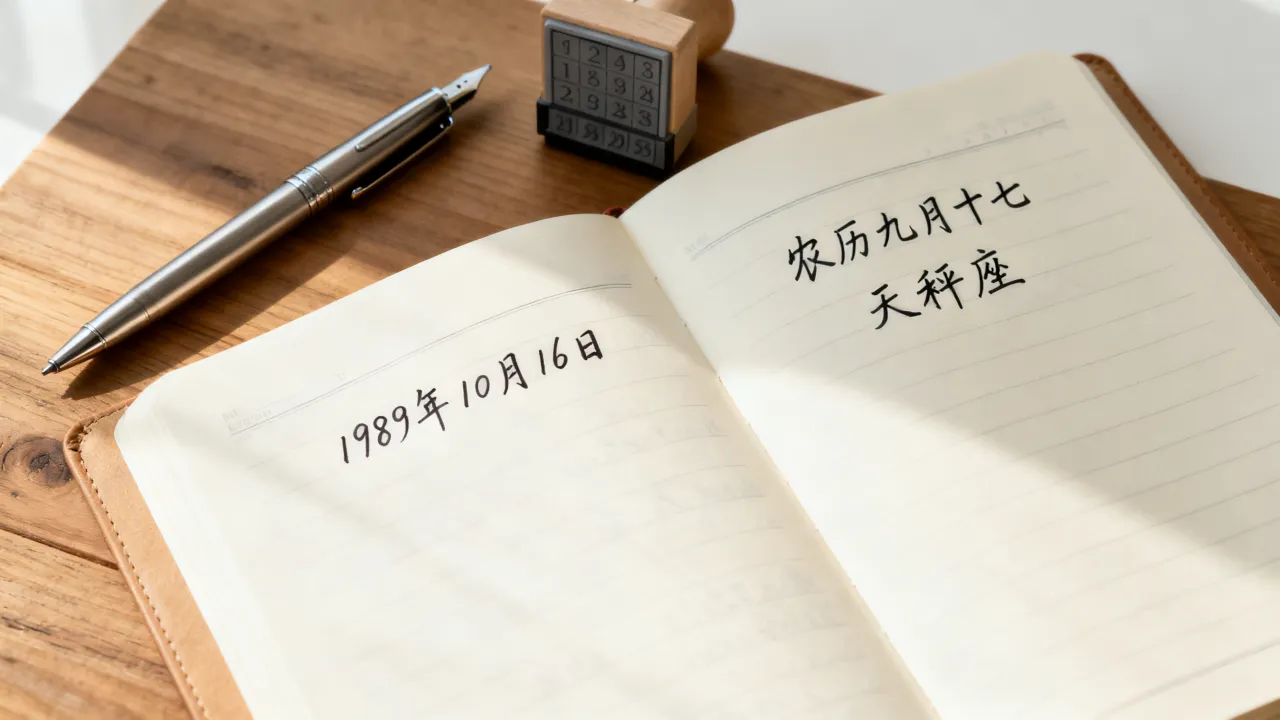 1989年10月16日阴历是什么星座?农历生日查询 1989年10月16日阴历是什么星座?农历生日查询