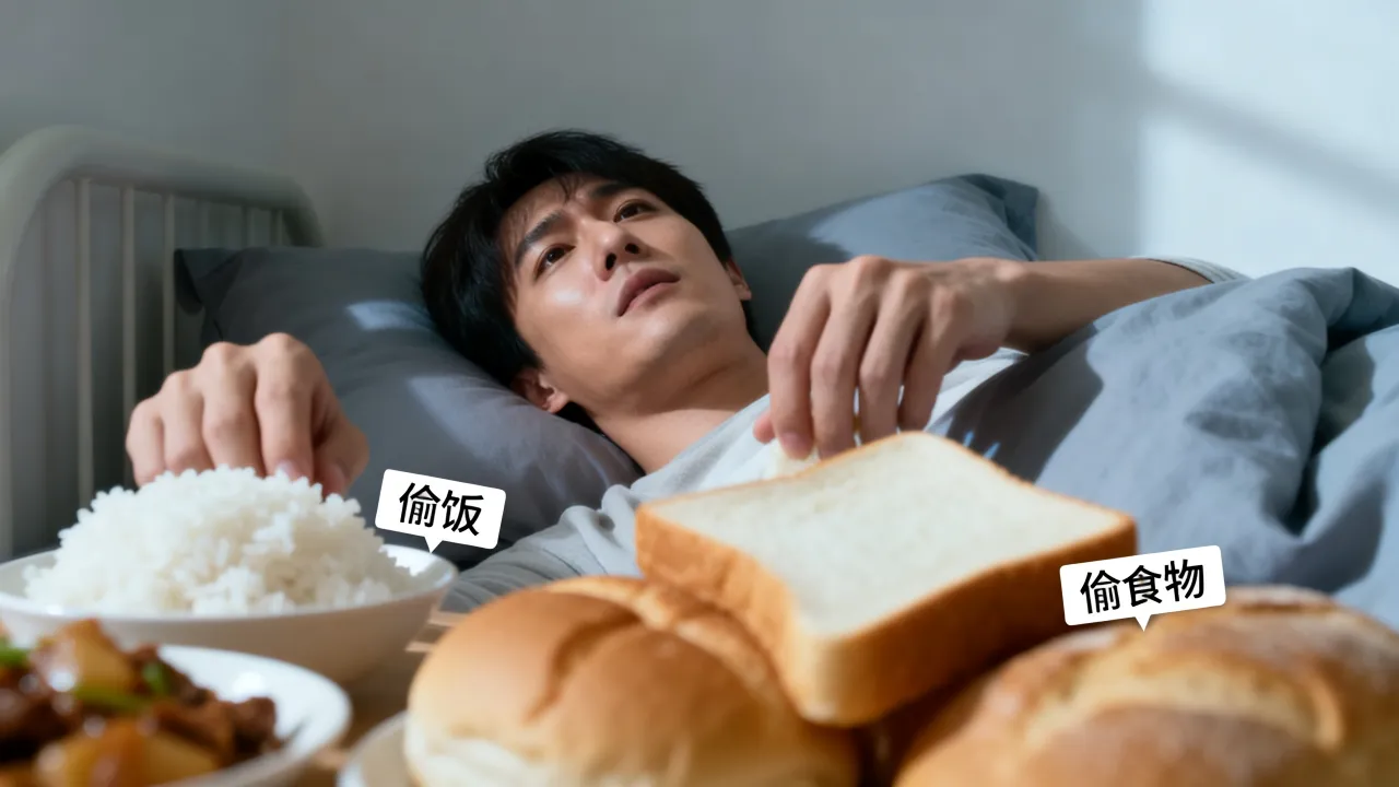 梦见偷饭吃是什么预兆，梦见偷吃东西有何征兆？