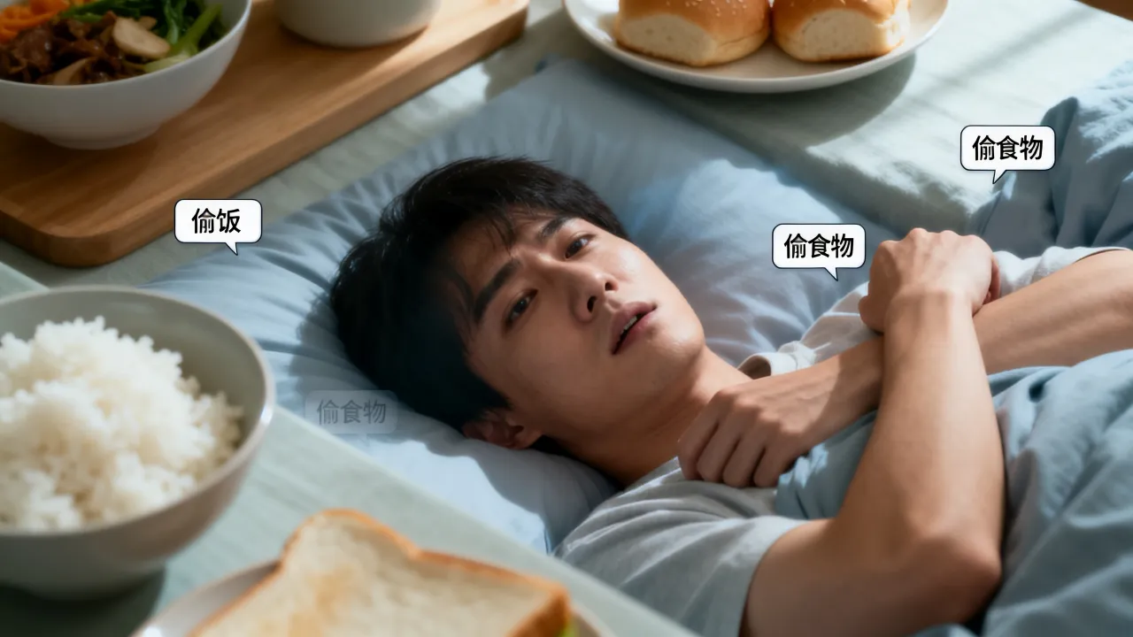 梦见偷饭吃是什么预兆，梦见偷吃东西有何征兆？