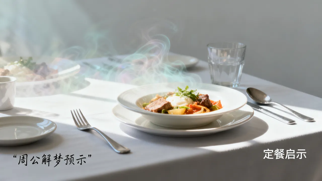 梦见定餐是什么启示,周公解梦梦见定餐预示什么 梦见定餐是什么启示,周公解梦梦见定餐预示什么