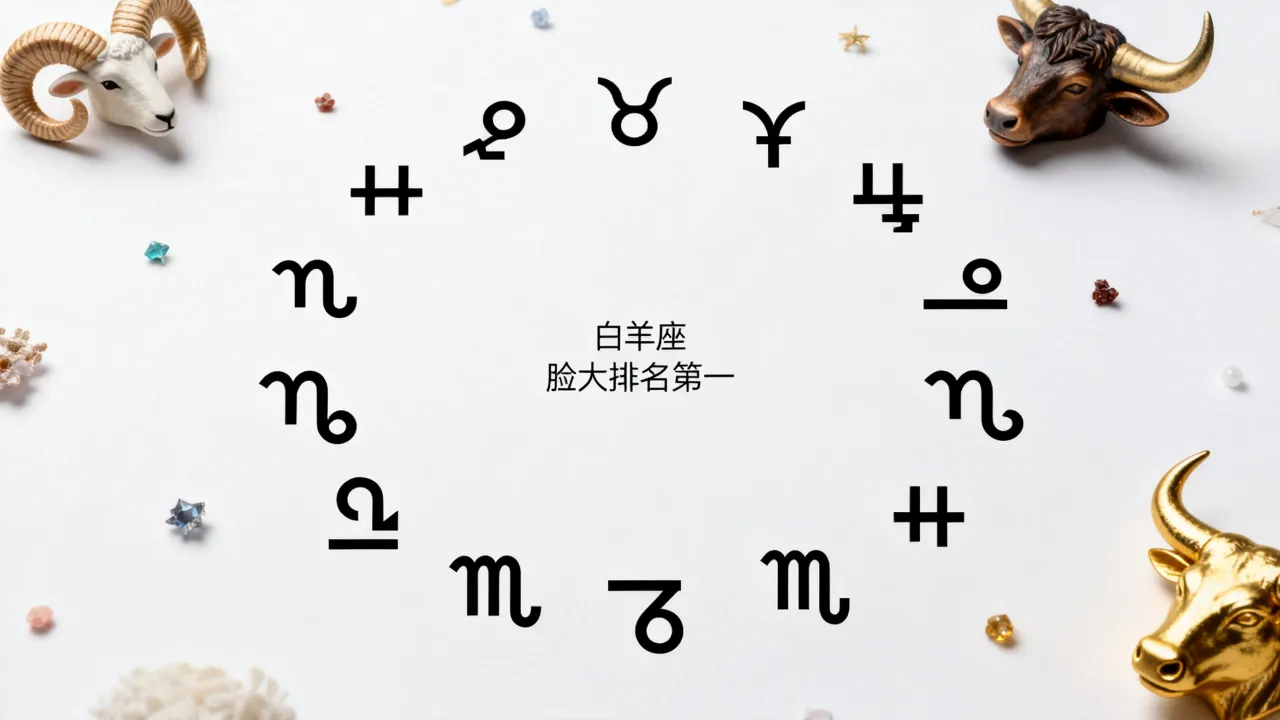 十二星座谁的脸大?十二星座脸大排名第一是谁? 十二星座谁的脸大?十二星座脸大排名第一是谁?