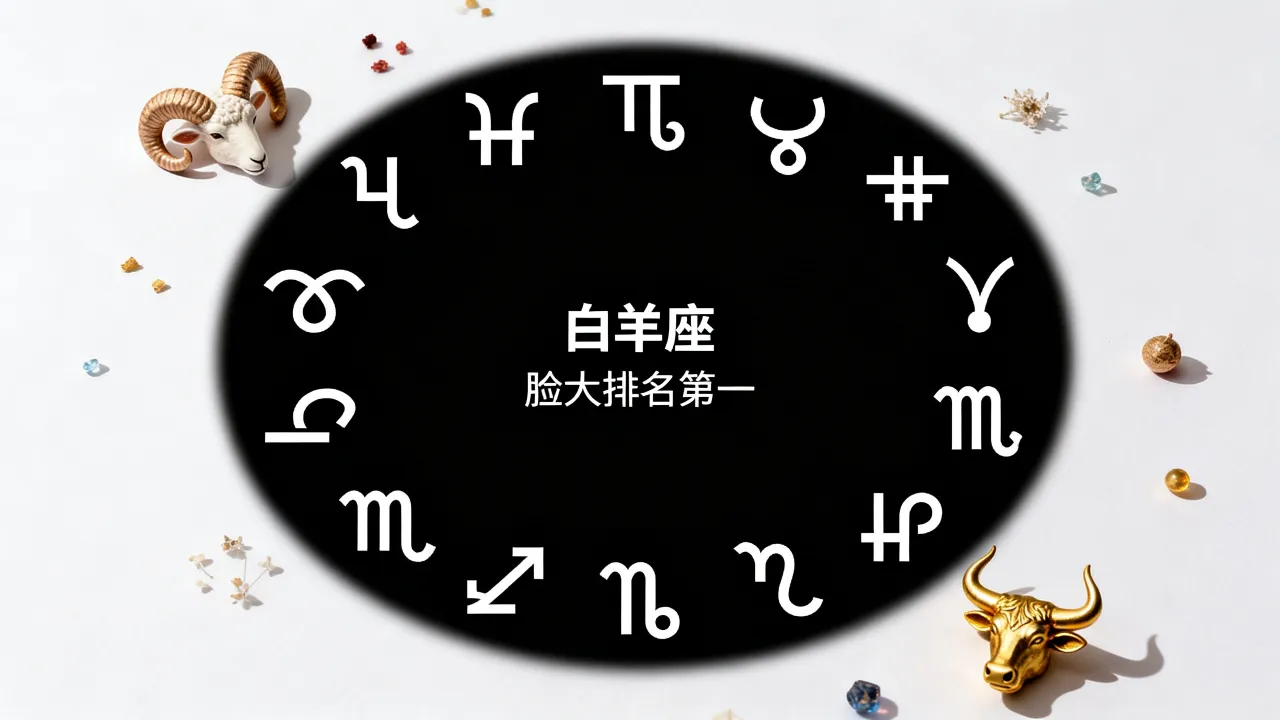 十二星座谁的脸大?十二星座脸大排名第一是谁? 十二星座谁的脸大?十二星座脸大排名第一是谁?