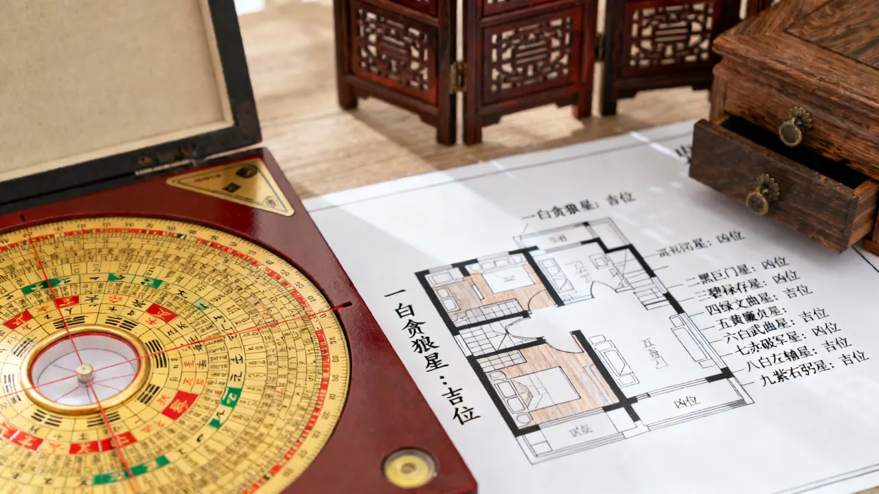 九星吉凶方位怎么看，住宅九星吉凶位对照表