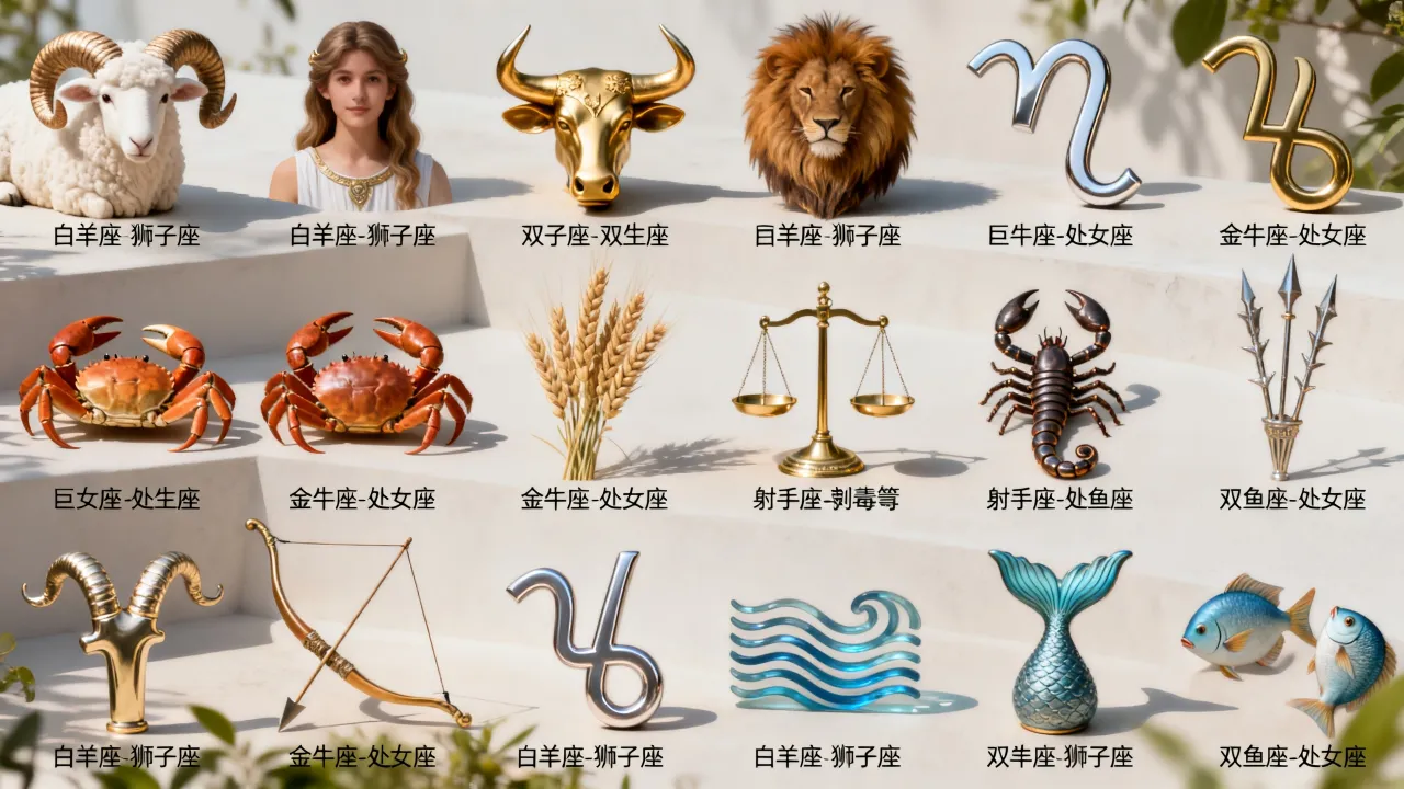 十二星座跟谁配,十二星座中哪个星座和哪个星座最般配? 十二星座跟谁配,十二星座中哪个星座和哪个星座最般配?