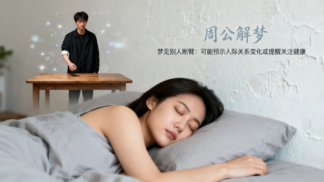 梦到了别人断臂有什么意思吗，周公解梦梦见别人断臂是什么预兆