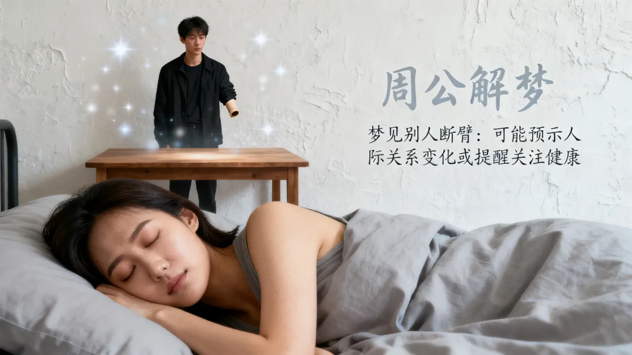 梦到了别人断臂有什么意思吗，周公解梦梦见别人断臂是什么预兆