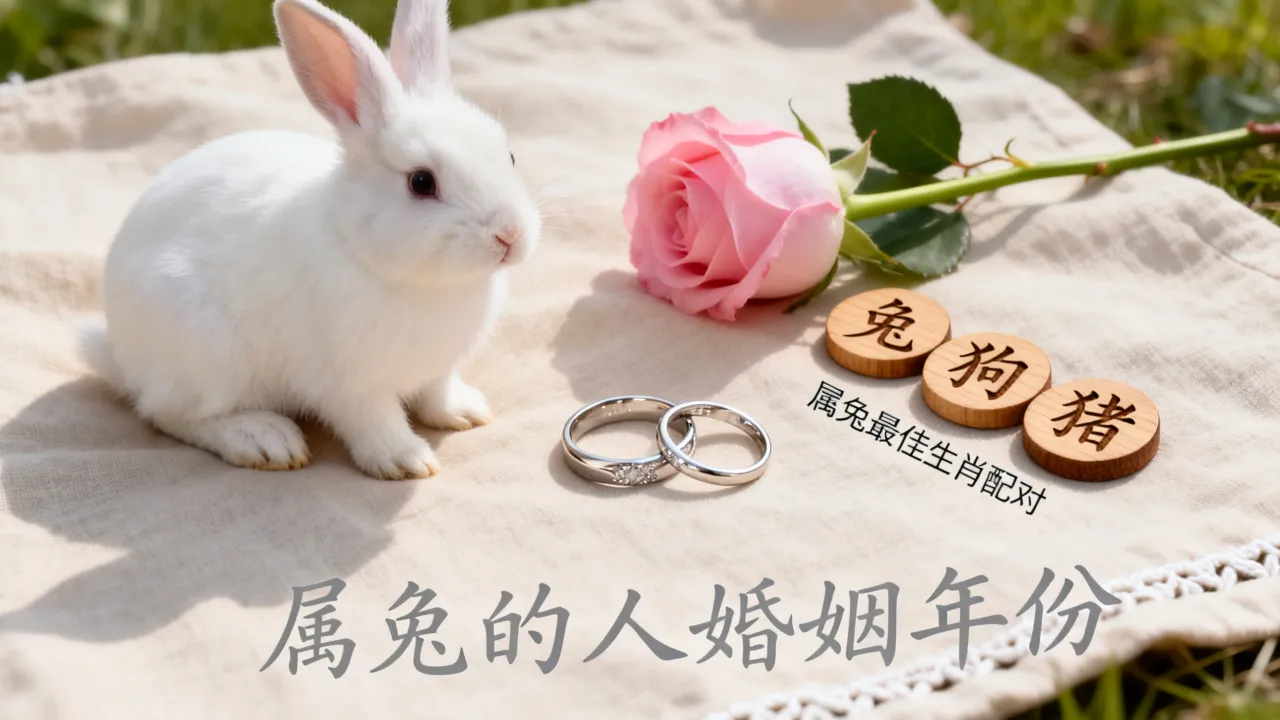 属兔的人什么年有婚姻，属兔和什么生肖最配