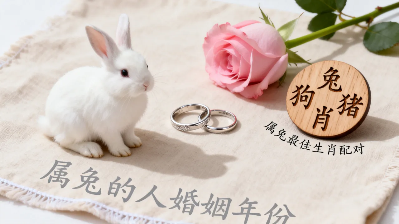 属兔的人什么年有婚姻,属兔和什么生肖最配 属兔的人什么年有婚姻,属兔和什么生肖最配