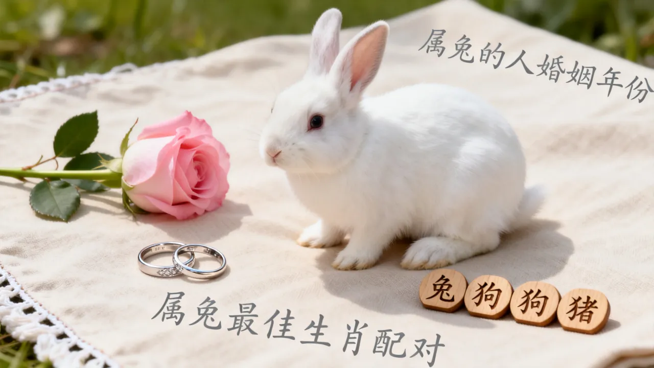 属兔的人什么年有婚姻,属兔和什么生肖最配 属兔的人什么年有婚姻,属兔和什么生肖最配
