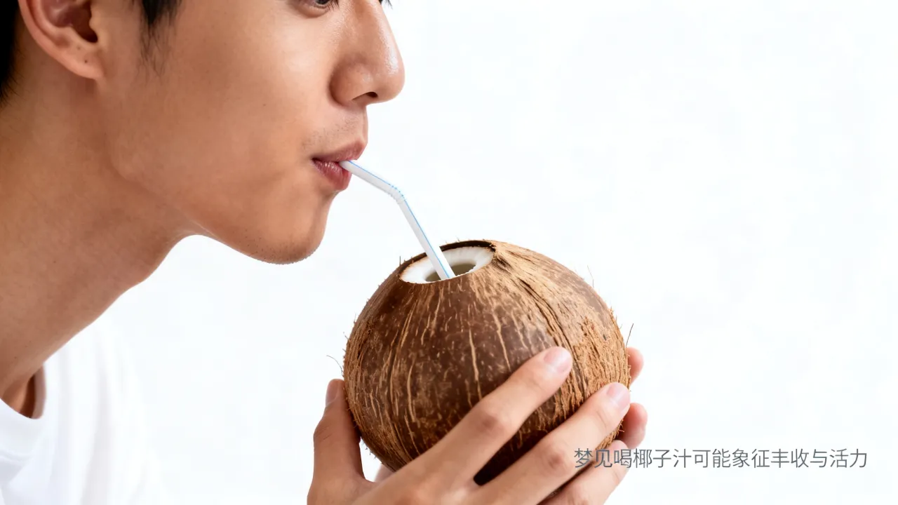 梦见喝椰子汁是什么意思，梦见喝椰子汁有什么预兆
