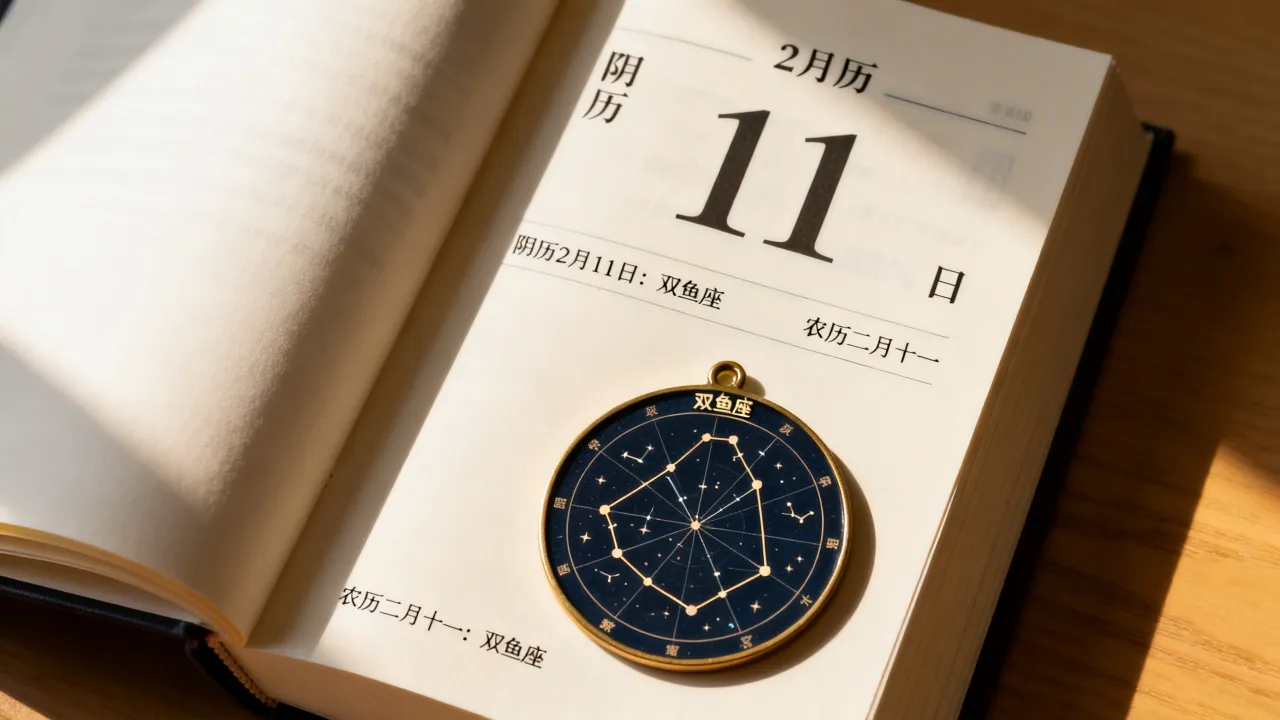 阴历2月11日是什么星座，农历二月十一是什么星座