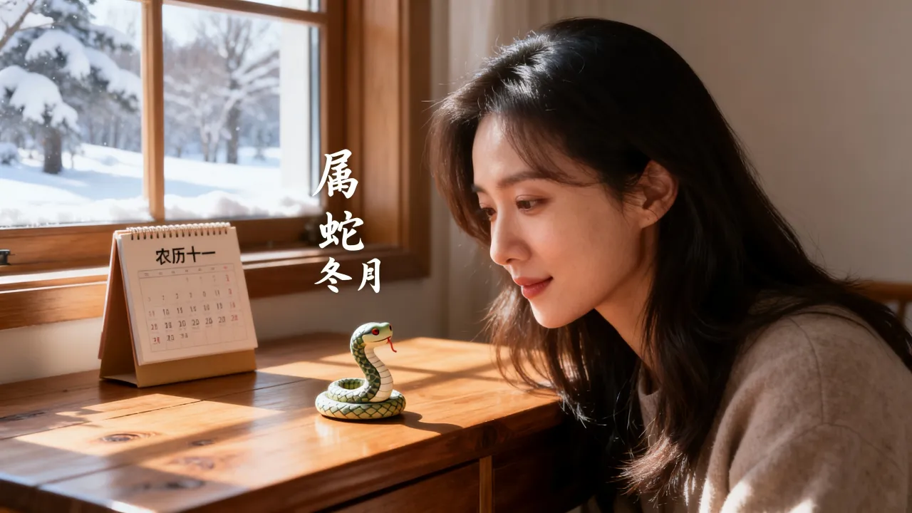 农历十一属蛇女命运如何，生肖蛇冬月出生好不好？