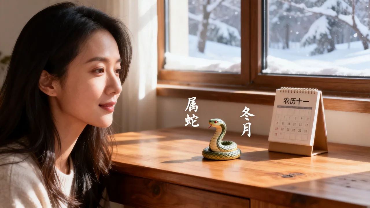 农历十一属蛇女命运如何，生肖蛇冬月出生好不好？