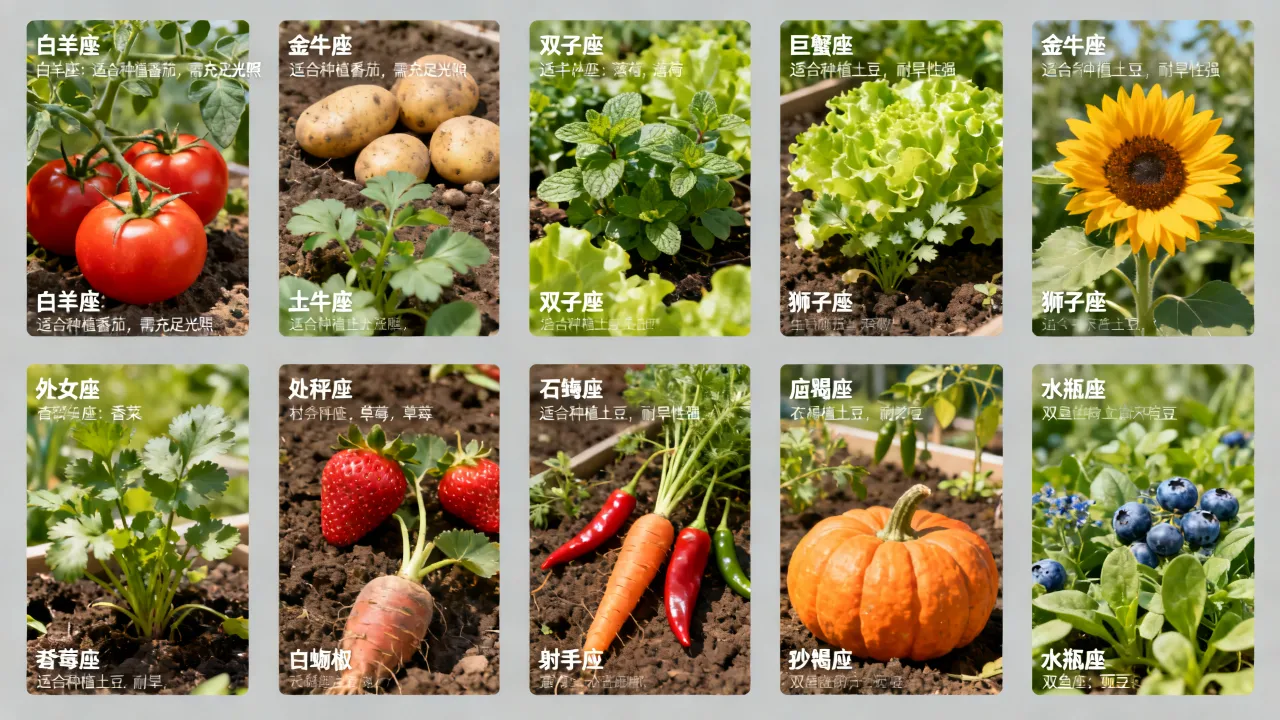 十二星座与农业种植有什么关系,各星座适合种什么 十二星座与农业种植有什么关系,各星座适合种什么