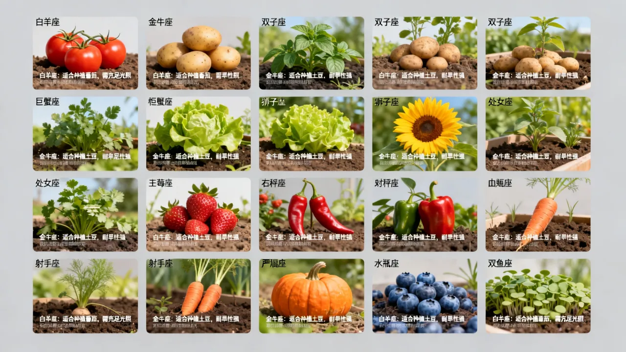 十二星座与农业种植有什么关系,各星座适合种什么 十二星座与农业种植有什么关系,各星座适合种什么