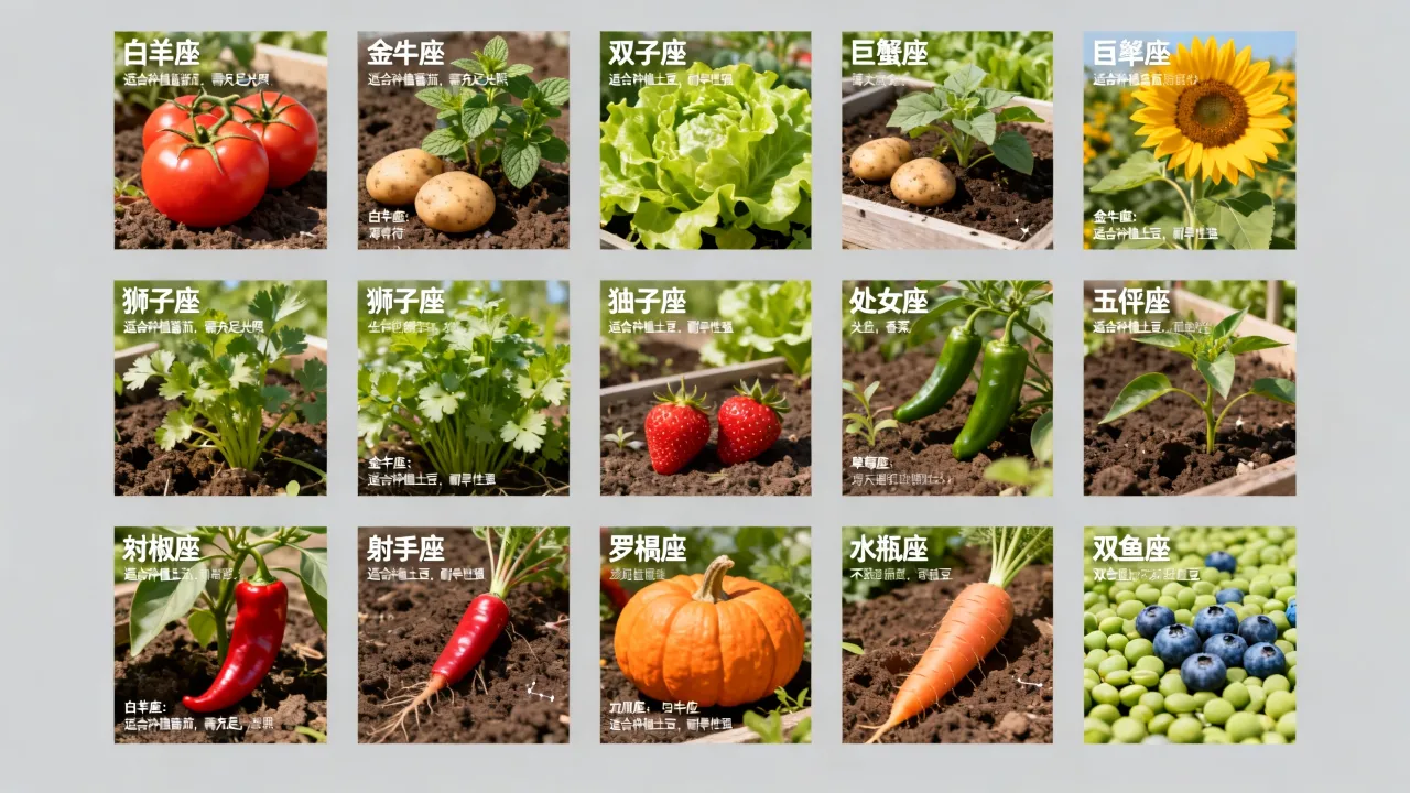 十二星座与农业种植有什么关系,各星座适合种什么 十二星座与农业种植有什么关系,各星座适合种什么