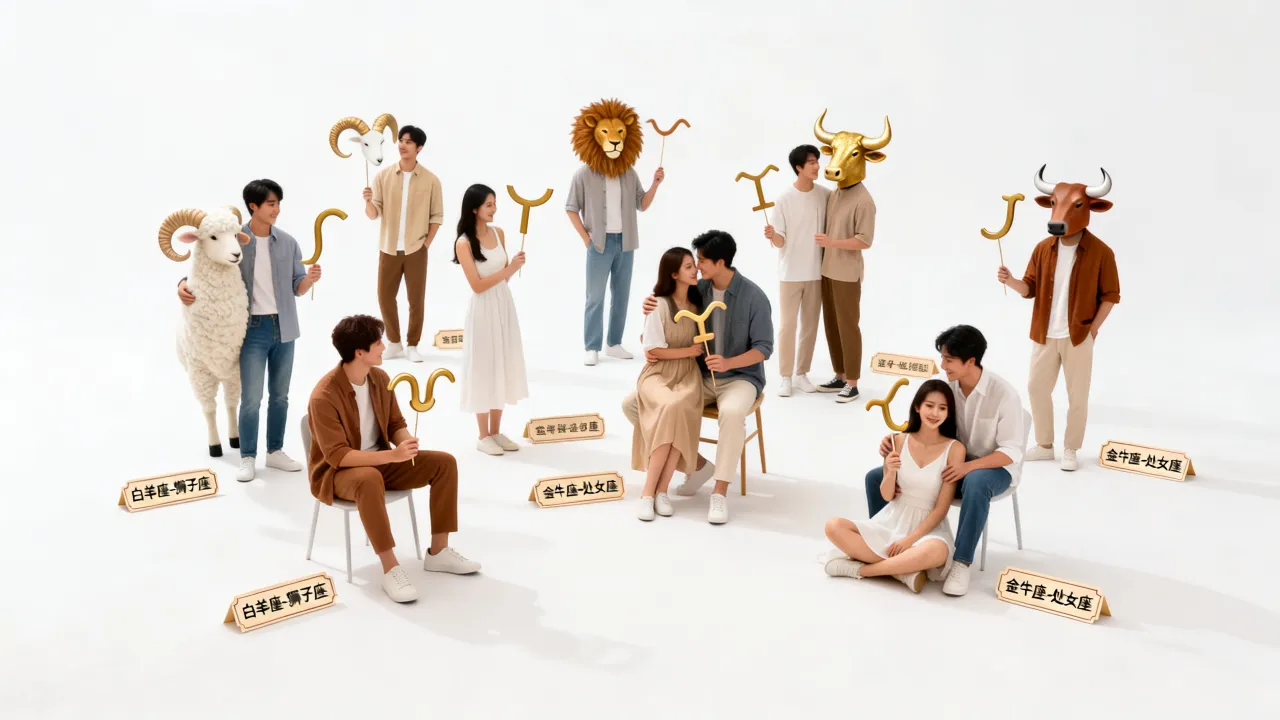 十二星座情侣谁最般配，星座配对到底能不能信？