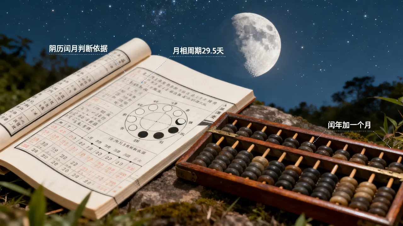 阴历如何判断闰月，阴历闰月是怎么算出来的？