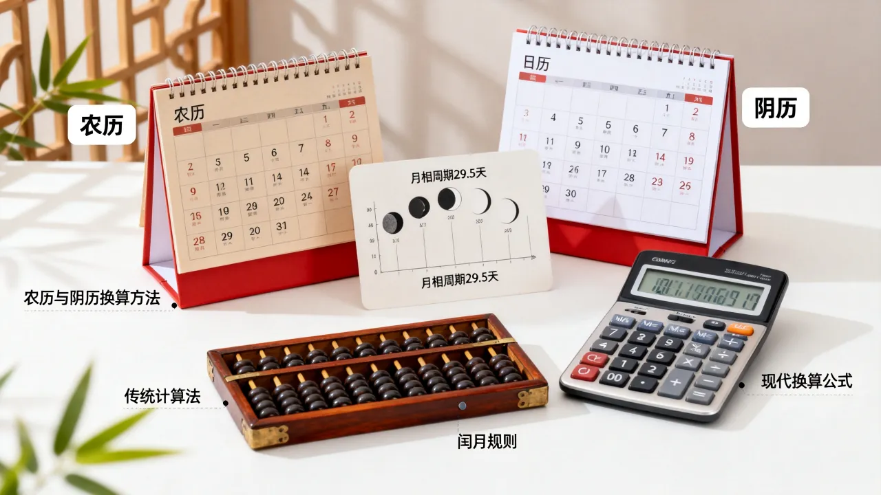 农历和阴历怎么计算？农历阴历换算方法是什么？