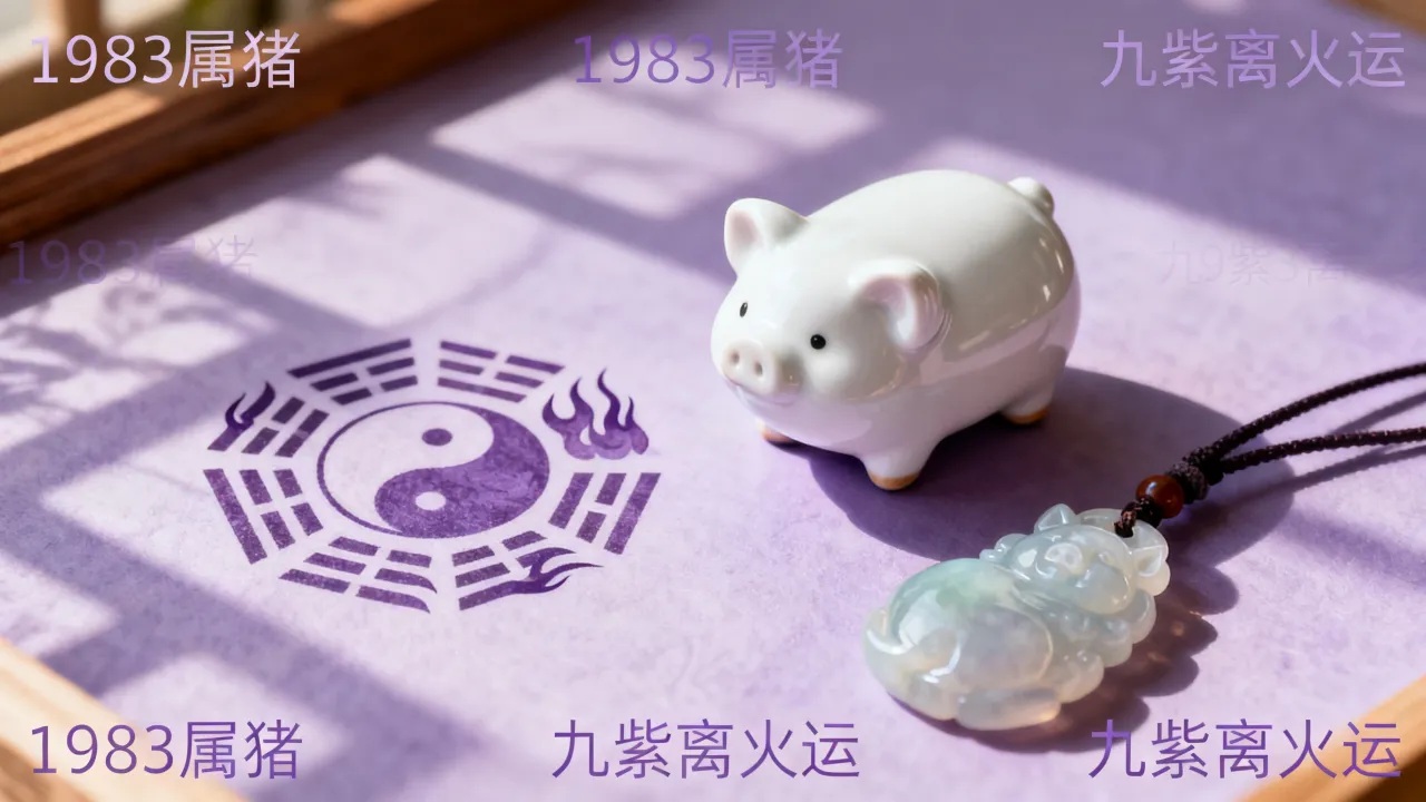 1983年属猪2026九紫离火运如何，九紫离火运对属猪有何影响