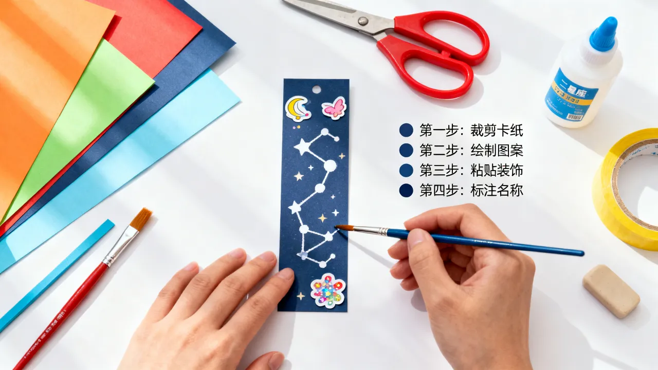 十二星座书签做法过程是怎样的?手工制作步骤详细图解 十二星座书签做法过程是怎样的?手工制作步骤详细图解