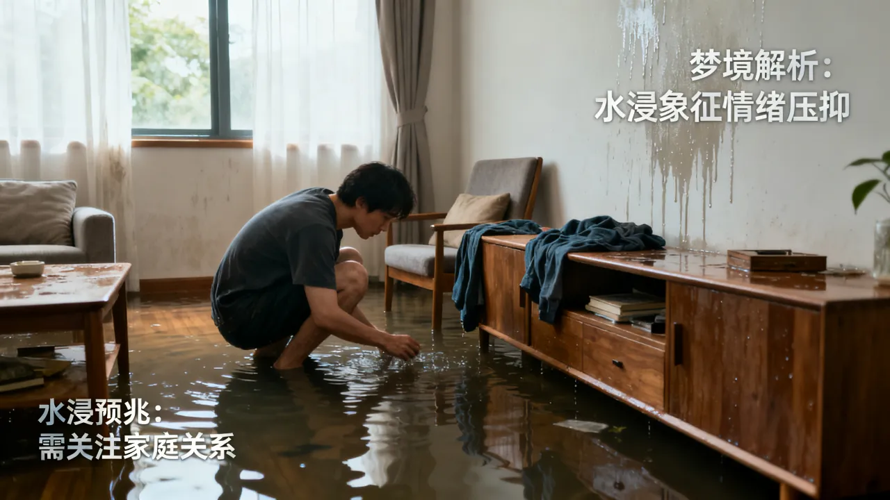 梦见家里水浸是什么预兆,家里被水淹梦境有何寓意 梦见家里水浸是什么预兆,家里被水淹梦境有何寓意