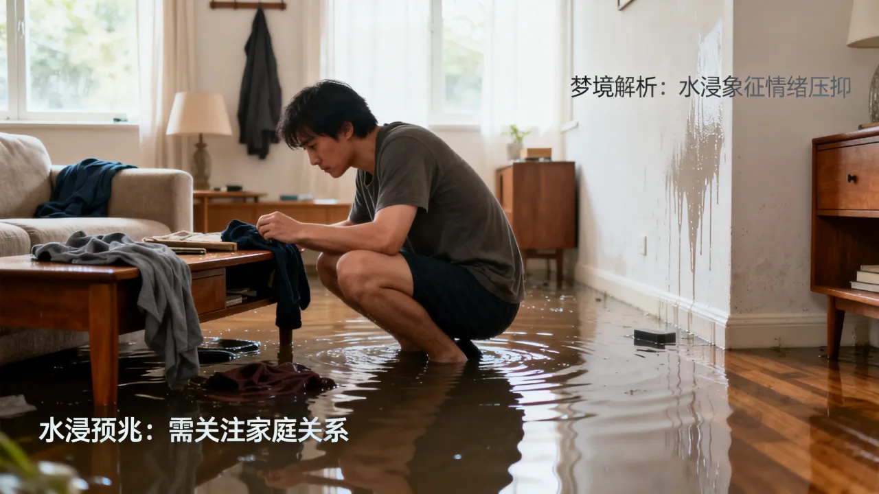 梦见家里水浸是什么预兆,家里被水淹梦境有何寓意 梦见家里水浸是什么预兆,家里被水淹梦境有何寓意