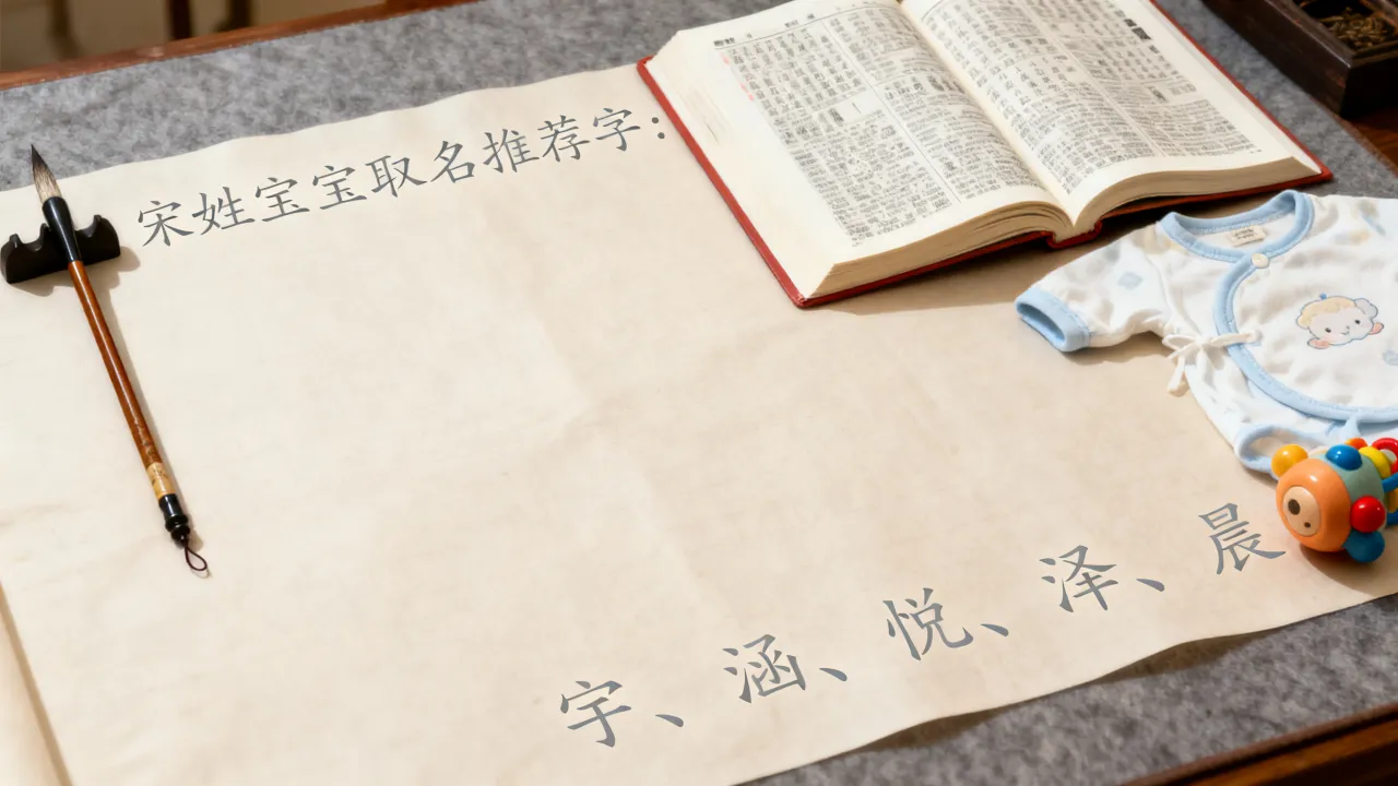 宋宝宝怎么起名字，宋姓宝宝取名用哪些字比较好