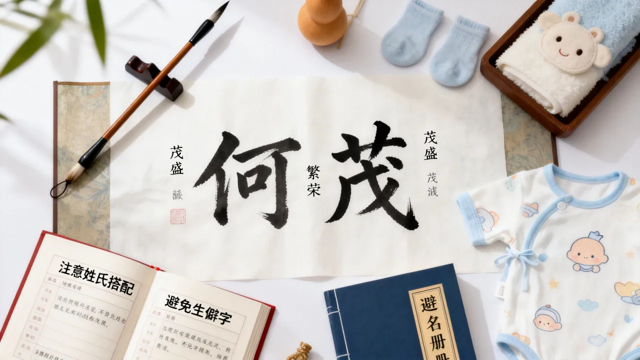 何茂宝宝起名怎么样，何茂取名有哪些寓意和注意事项？
