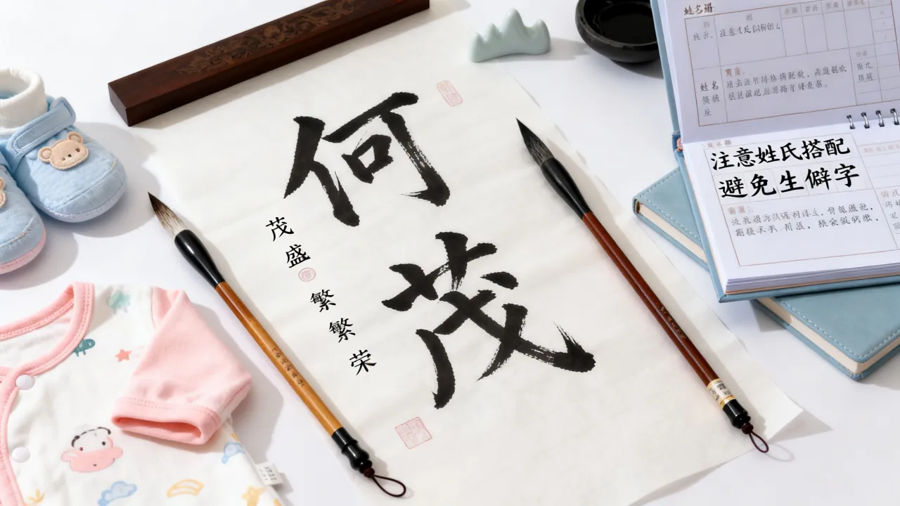 何茂宝宝起名怎么样，何茂取名有哪些寓意和注意事项？