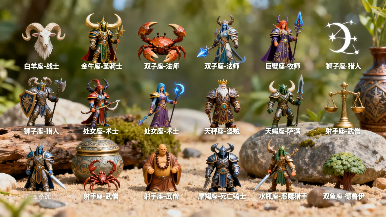 十二星座打魔兽谁最强?魔兽世界职业选择全攻略 十二星座打魔兽谁最强?魔兽世界职业选择全攻略