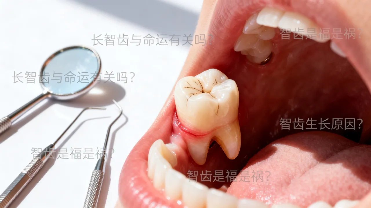 长智齿真的和命运有关吗,为什么会长智齿,是福是祸 长智齿真的和命运有关吗,为什么会长智齿,是福是祸