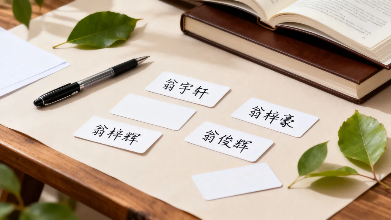 男宝宝姓翁怎么起名？翁姓男孩取什么名字寓意好？