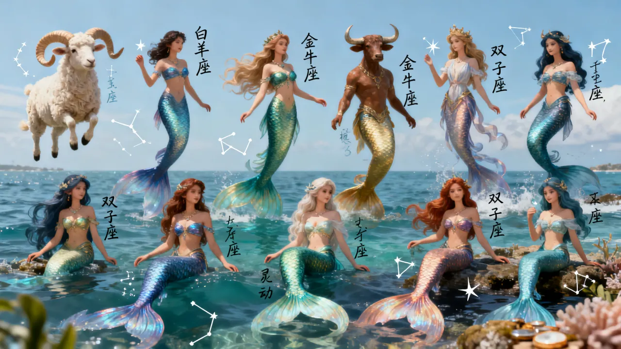 十二星座人鱼谁最迷人?人鱼公主星座排行大全 十二星座人鱼谁最迷人?人鱼公主星座排行大全