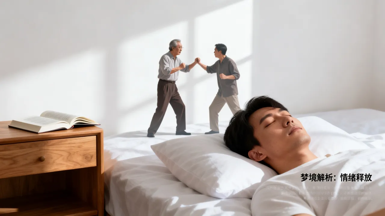 梦见打骂父亲意味什么，晚上做梦打父亲有何预兆