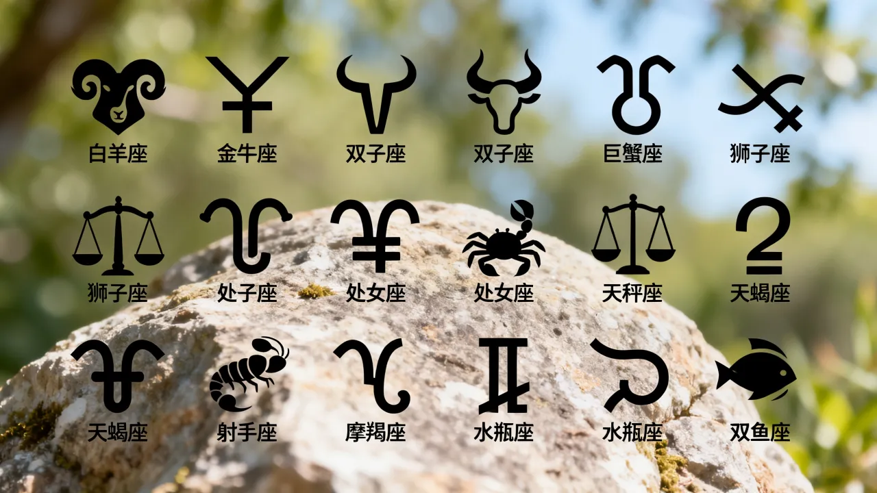 十二星座符号是什么?如何准确识别星座符号的含义? 十二星座符号是什么?如何准确识别星座符号的含义?