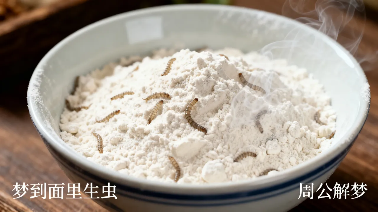 梦到了面里生虫有什么预示吗,周公解梦梦见面粉长虫好吗 梦到了面里生虫有什么预示吗,周公解梦梦见面粉长虫好吗