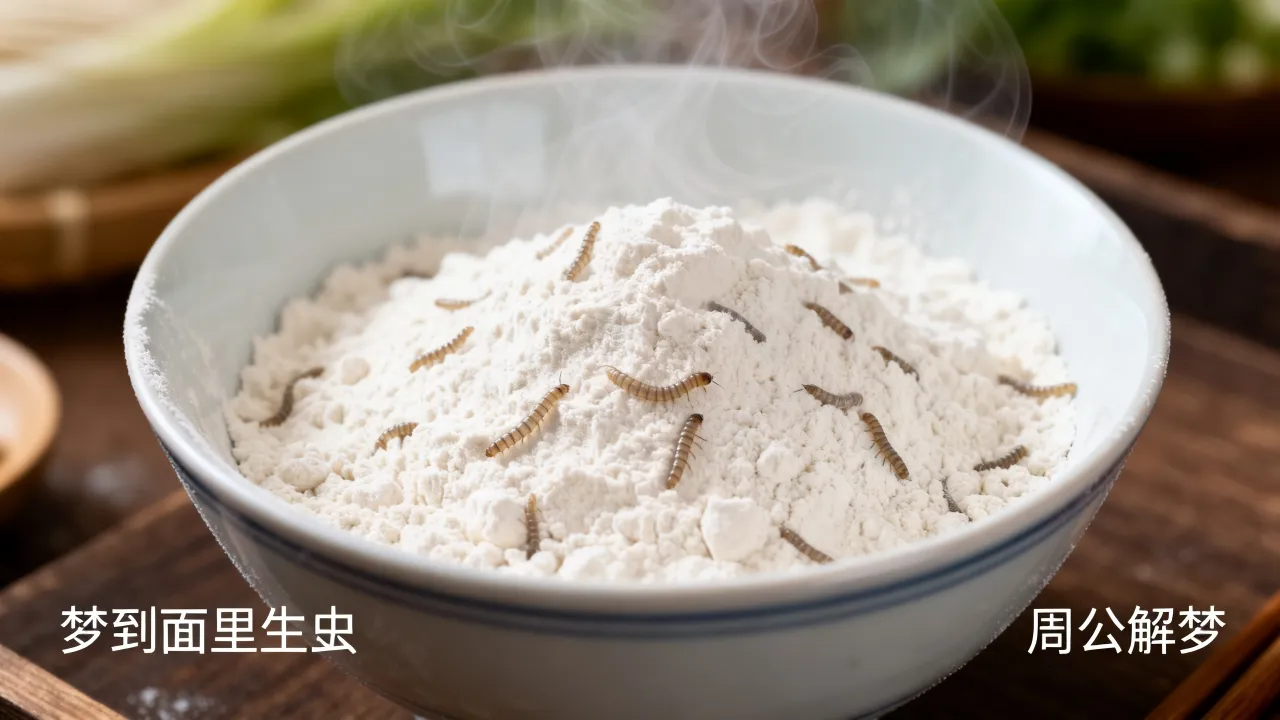 梦到了面里生虫有什么预示吗,周公解梦梦见面粉长虫好吗 梦到了面里生虫有什么预示吗,周公解梦梦见面粉长虫好吗