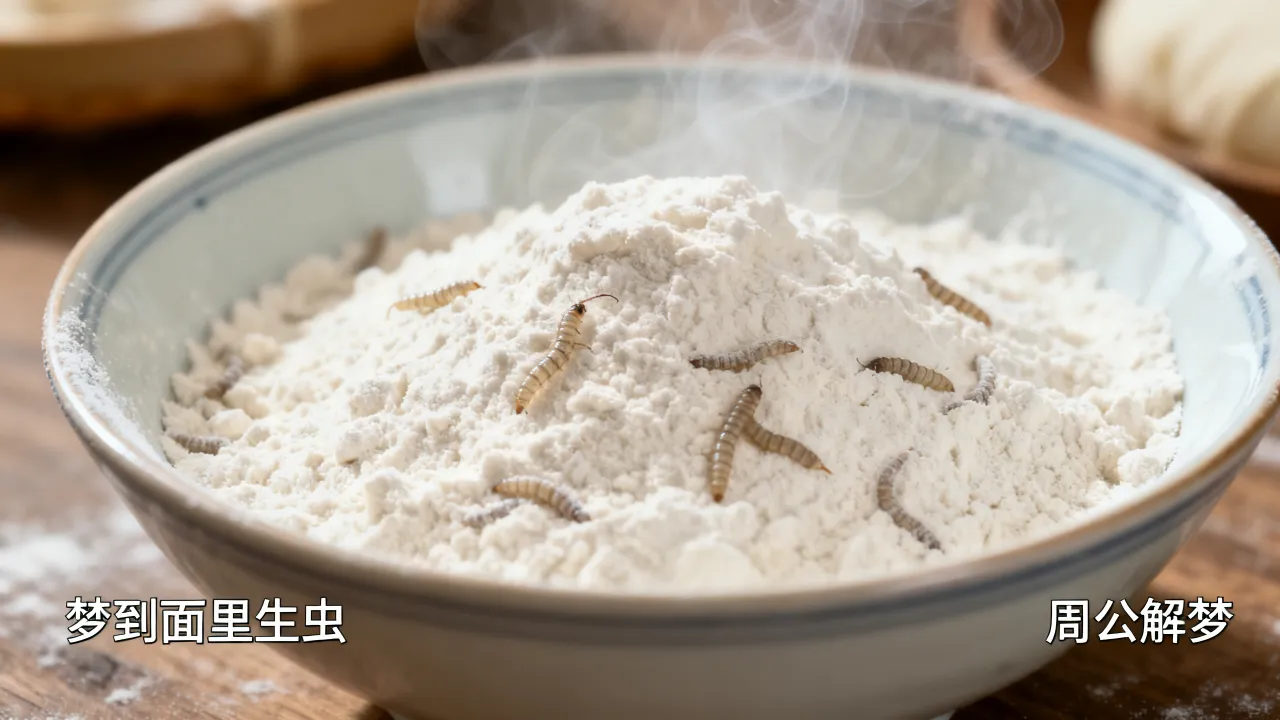 梦到了面里生虫有什么预示吗,周公解梦梦见面粉长虫好吗 梦到了面里生虫有什么预示吗,周公解梦梦见面粉长虫好吗