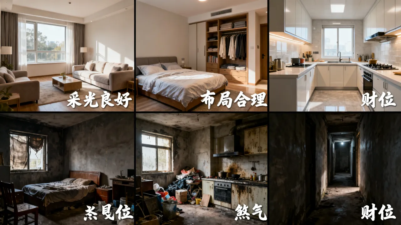 房子的风水怎么看吉凶，住宅旺宅凶宅怎么判断？