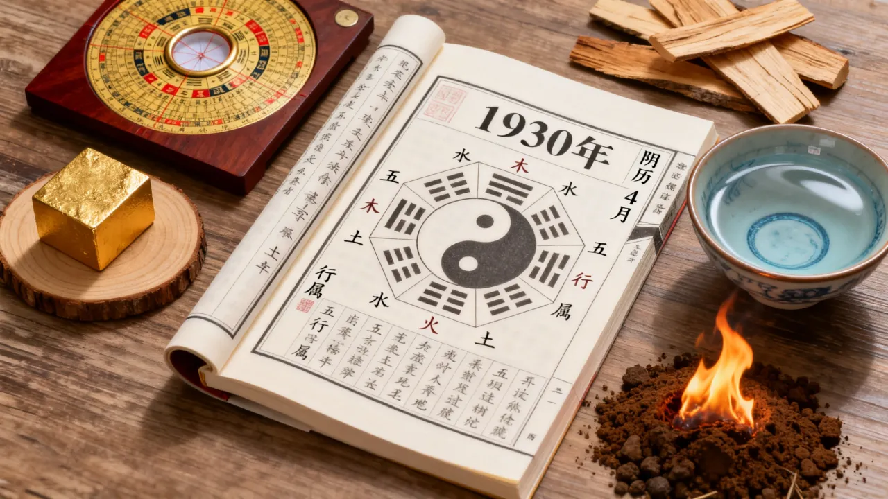 1930年阴历4月是什么命,五行属什么? 1930年阴历4月是什么命,五行属什么?